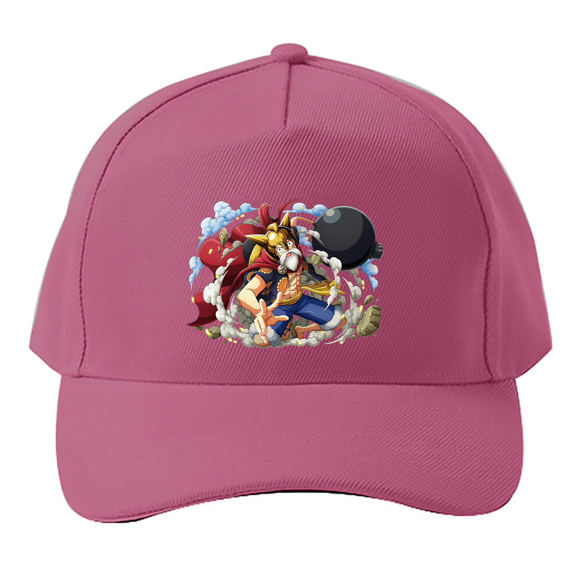 （画像用） ワンピース モンキー・D・ルフィ ONE PIECE Monkey D. Luffy ベースボールキャップ 綿100％ 男女兼用 帽子 スポーツ